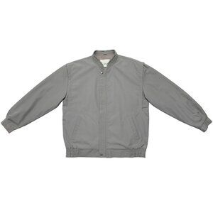Spieer (Australia) Coated Plain Weave Structured Bomber Jacket : XL